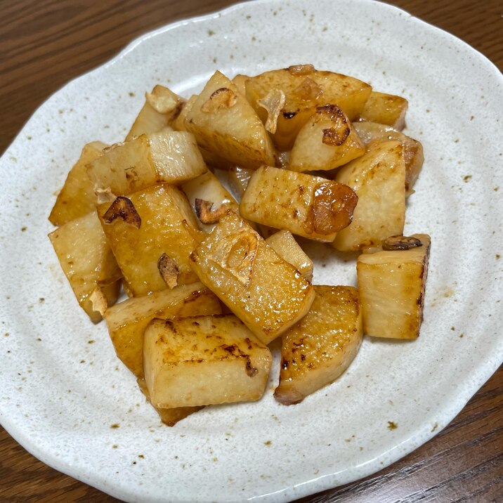 山芋のガーリック醤油焼き